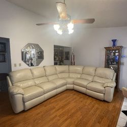 Cream Sectional 