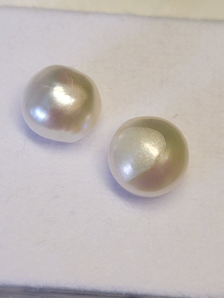 Set Of 2ctw White Pearls [Set Of 2x]