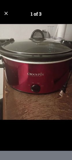 Crock-Pot Slow Cooker Red