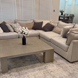 Sectional sofa set - like new