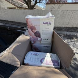 Bambo Size 6 Diapers 144ct