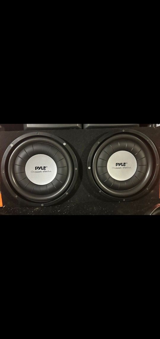 Pyle Chopper 12 Inch Sub Dual Bass Box