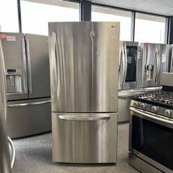 Stainless Steel LG Refrigerator