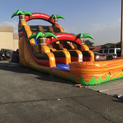 Double Lane Waterslide For $3100 Or Add The Stopper For $450 More