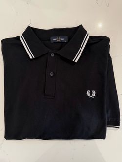 Fred Perry Polo Shirt Black