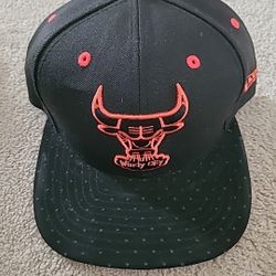 Chicago Bulls Snapback Hat Vintage 