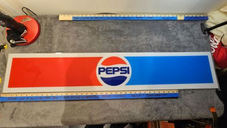 Vintage Pepsi Advertising Sign