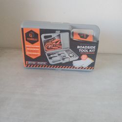 TORELLI AUTOMOTIVE ROADSIDE TOOL KIT WITH STORAGE CASE