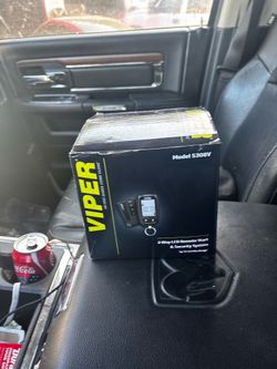 Viper 2 Way LCD Remote Start & Security System Model 5308V