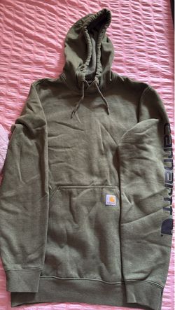 Womens/Mens green Carhartt hoodie