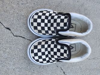 Toddler Checkered Vans