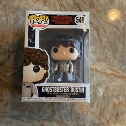 Funko POP! Television ~ GHOSTBUSTER DUSTIN VINYL FIGURE ~ Stranger Things