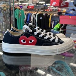 Women’s Converse Chuck Taylor All Star 70 Ox CDG PLAY Black