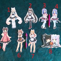 Nekopara Anime Stickers $4 Each 3 For $10