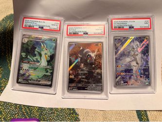 Pokemon psa graded slabs