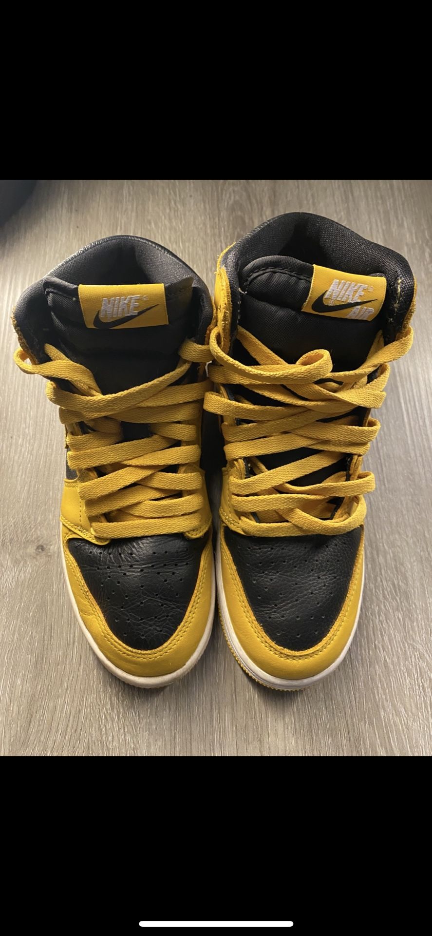 Nike Air Jordan 1 High Retro OG Pollen Black Yellow White
