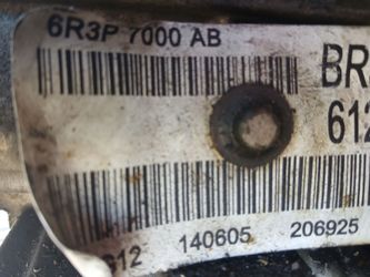 Automatic transmission with converter removed from a Ford Mustang 2013 V8