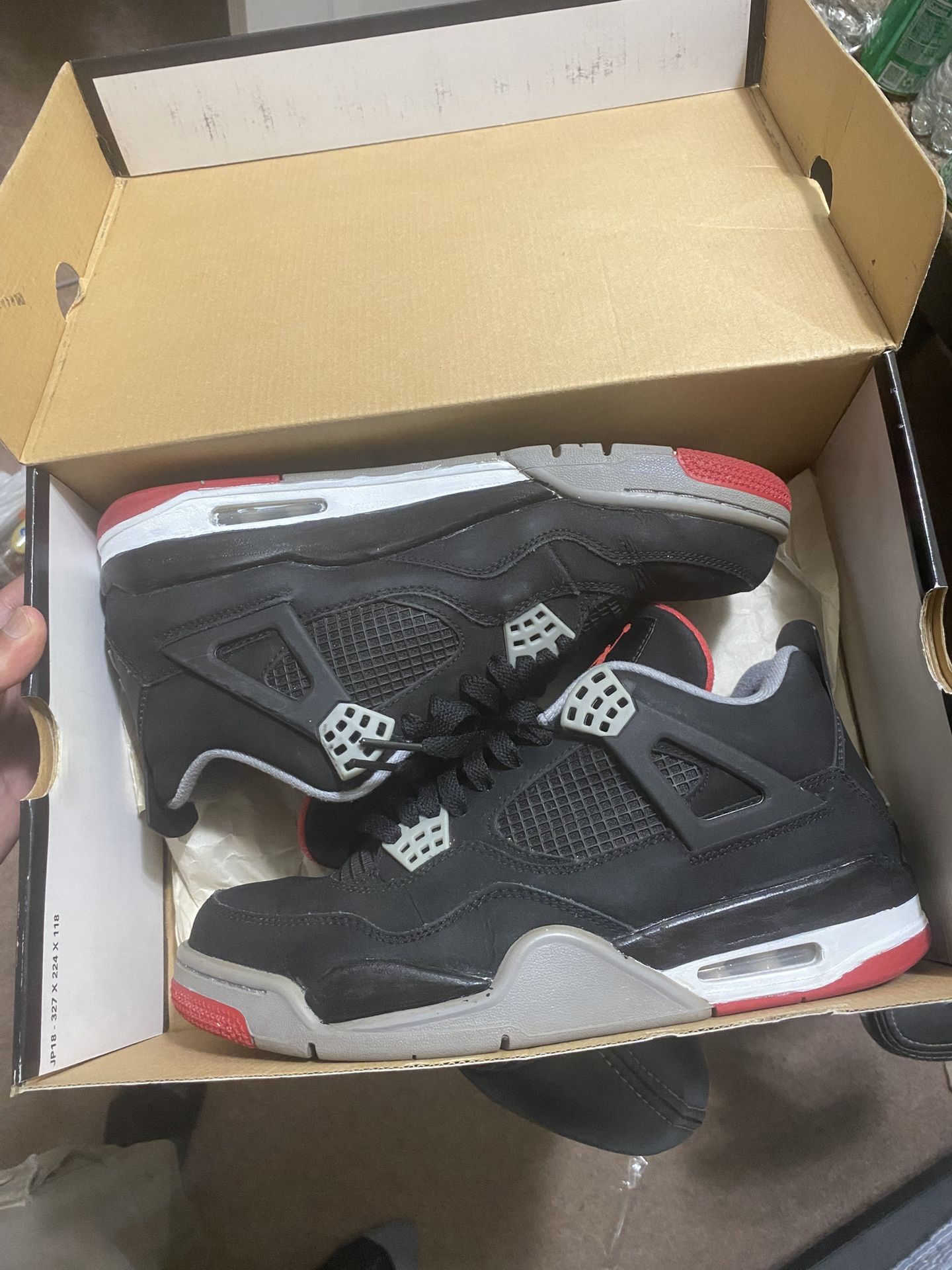 Jordan 4 Bred 2012’ Rep Box