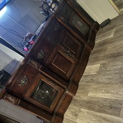 Wood Entertainment Center 