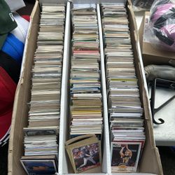 Box Of Sports Cards