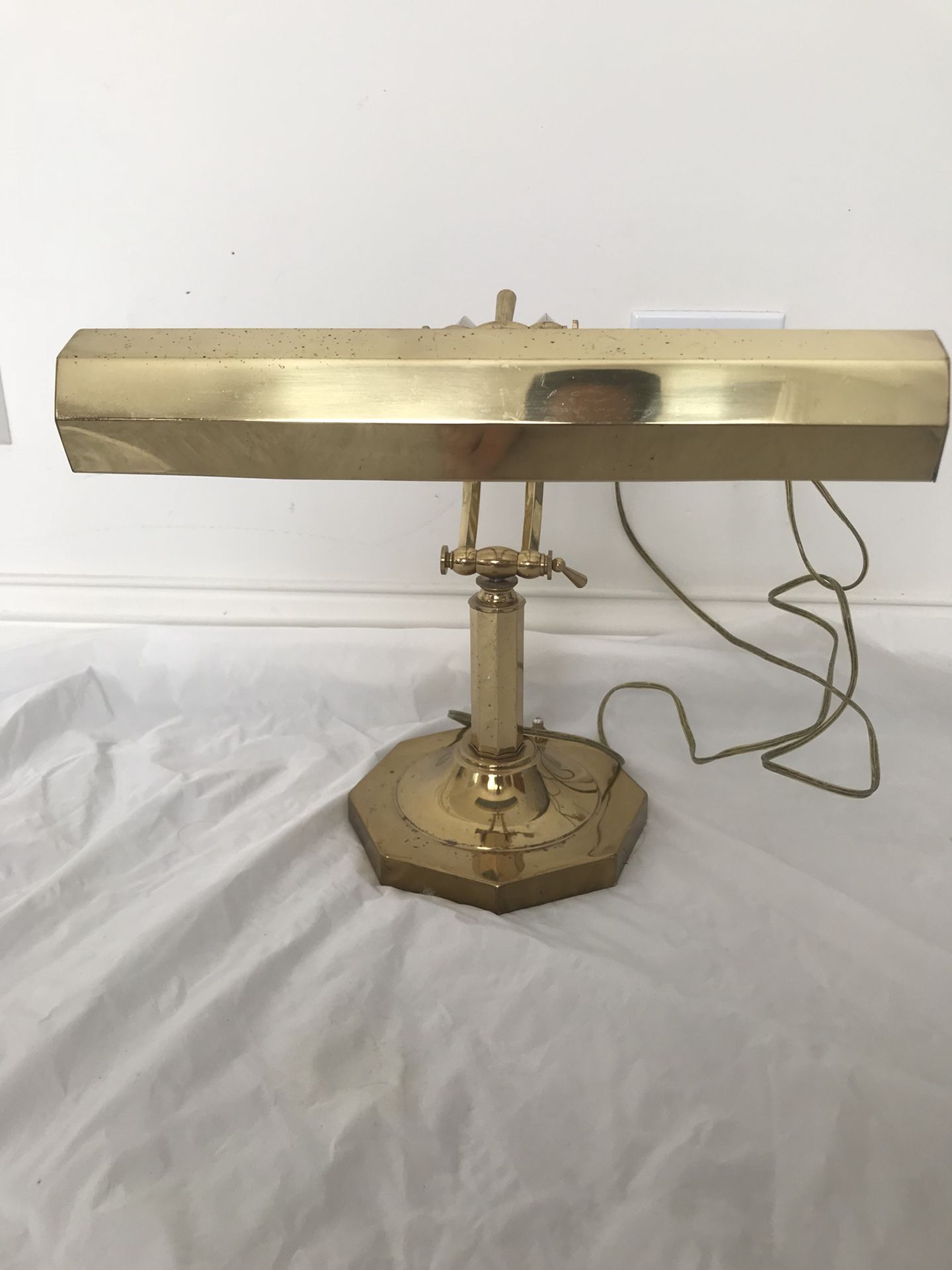 Brass Desk Lamp