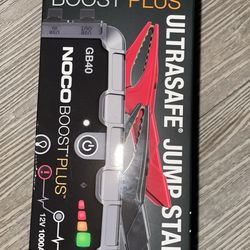 Noco Boost Plus  Gb40 12v 1000a  Portable Jump Starter