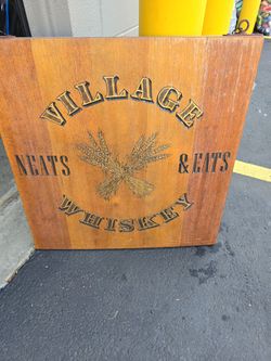 Antique Wood Sign