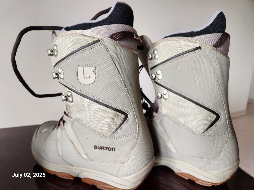 Like New Snowboarding Shoes and Helmet
