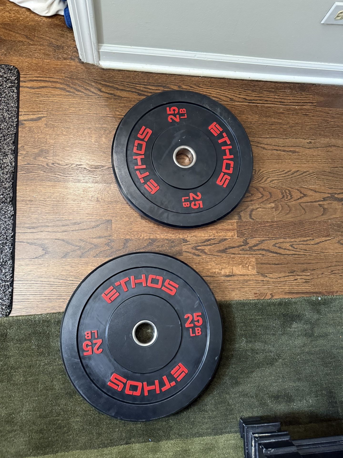 Ethos 25lb barbell plates