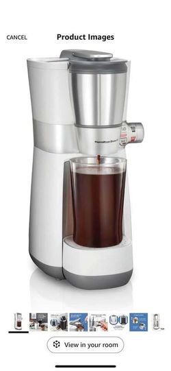 Hamilton Beach coffee maker rapid cold brew& hot coffee
