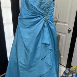 Nice Blue Party Dress 