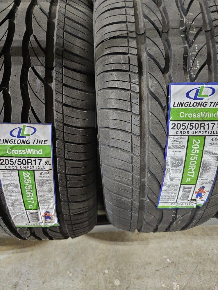 Atlas Force UHP Tire – 205/50R17 93W XL, All Season High Performance, BSW