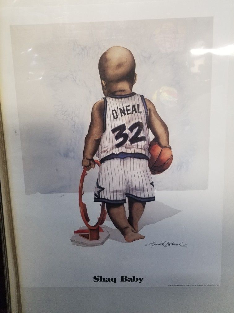 Shaq Oneal Print