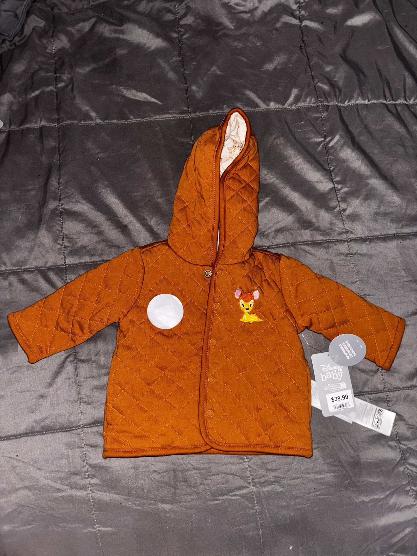 Baby’s Disney reversible coat
