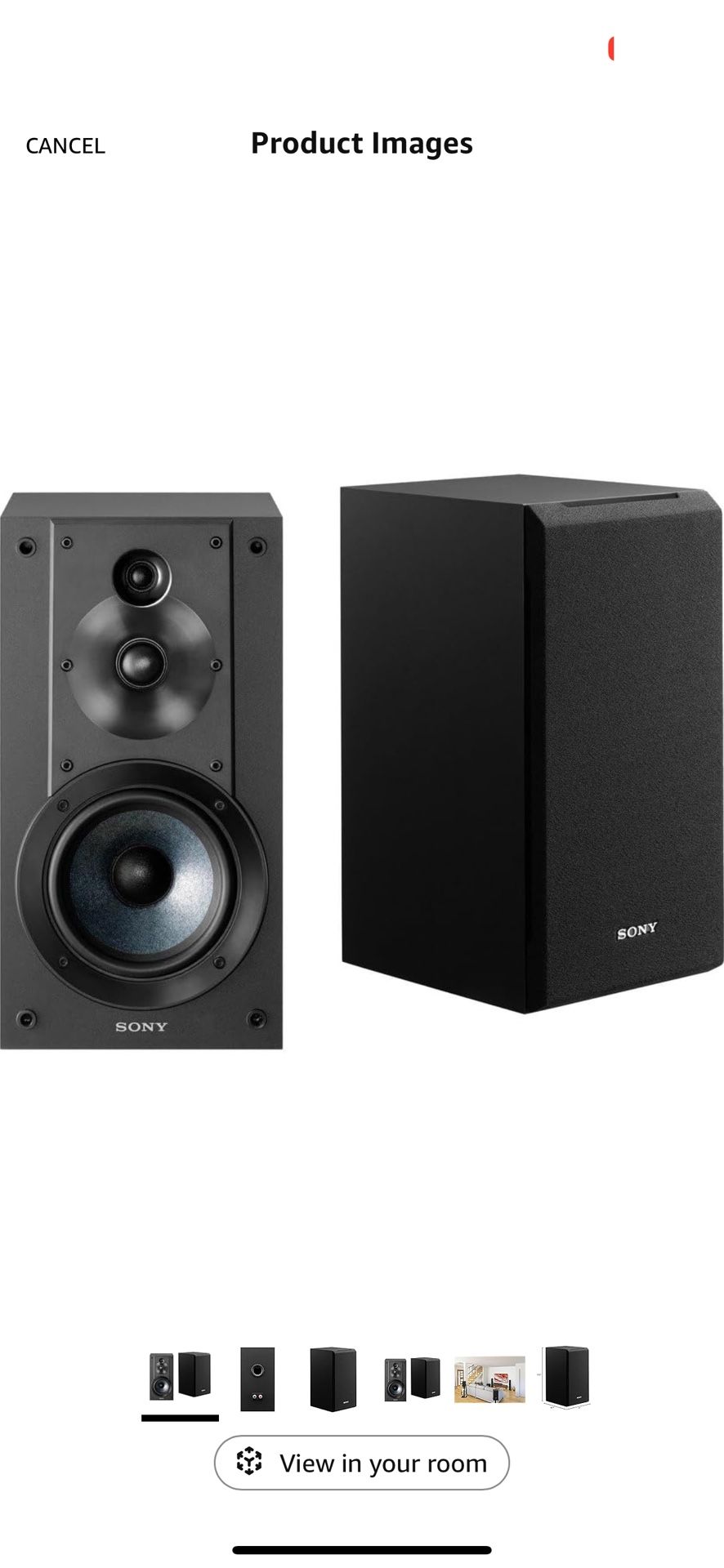 SONY SSCS5 Bookshelf Speakers