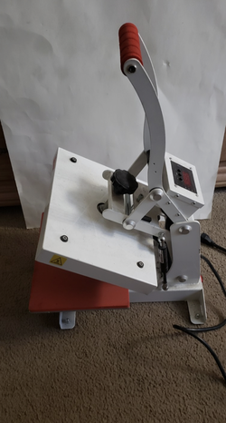 Siser 9" x 12" Craft Heat Press Machine – Digital Clamshell for T-Shirts