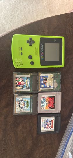 Gameboy color lot fair/good