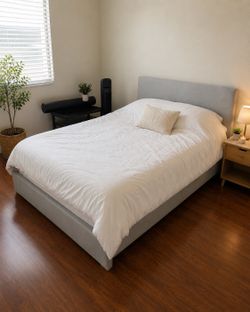Full size bed + Hybrid Mattress