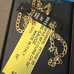 10K Gold Curb Cuban Link 20”