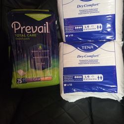 Prevail/ Tena Dry Comfort 