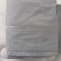 Queen Sheet Set. Light Gray