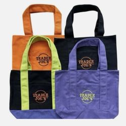 Trader Joe Holiday Edition Mini Tote Bag