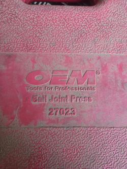 Ball Joint press