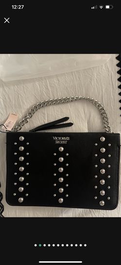 Victoria Secret Black Purse New !