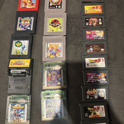 Gameboy, Gameboy Color And Gameboy Advance Games 