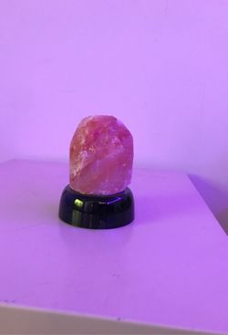 Multicolor led salt rock light