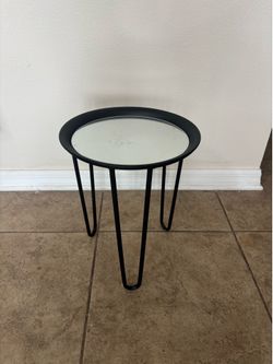 Mirror bedside table