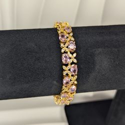 XOXO 18k Brazilian Yellow Gold Filled Bracelet 