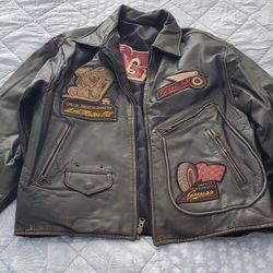 GUESS LEATHER JACKET