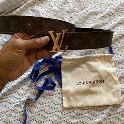 Louis Vuitton Monogram Belt